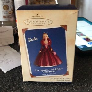 Hallmark 2002 Barbie Celebration ornament